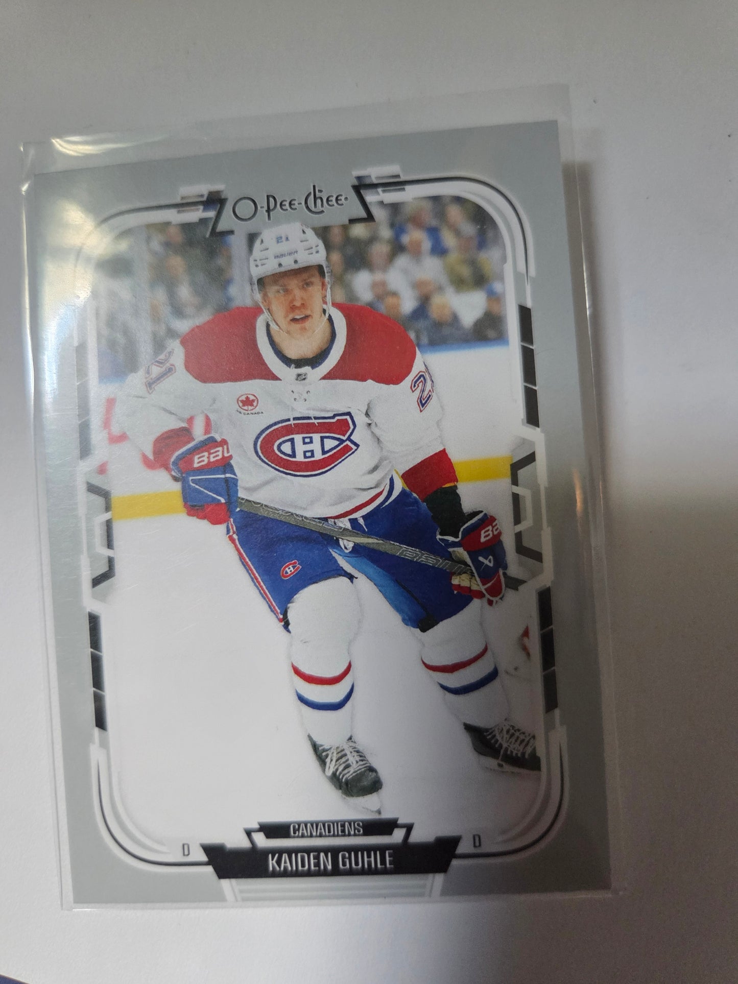 Kaiden Guhle O-Pee-Chee Hockey #138 [Montreal Canadians]