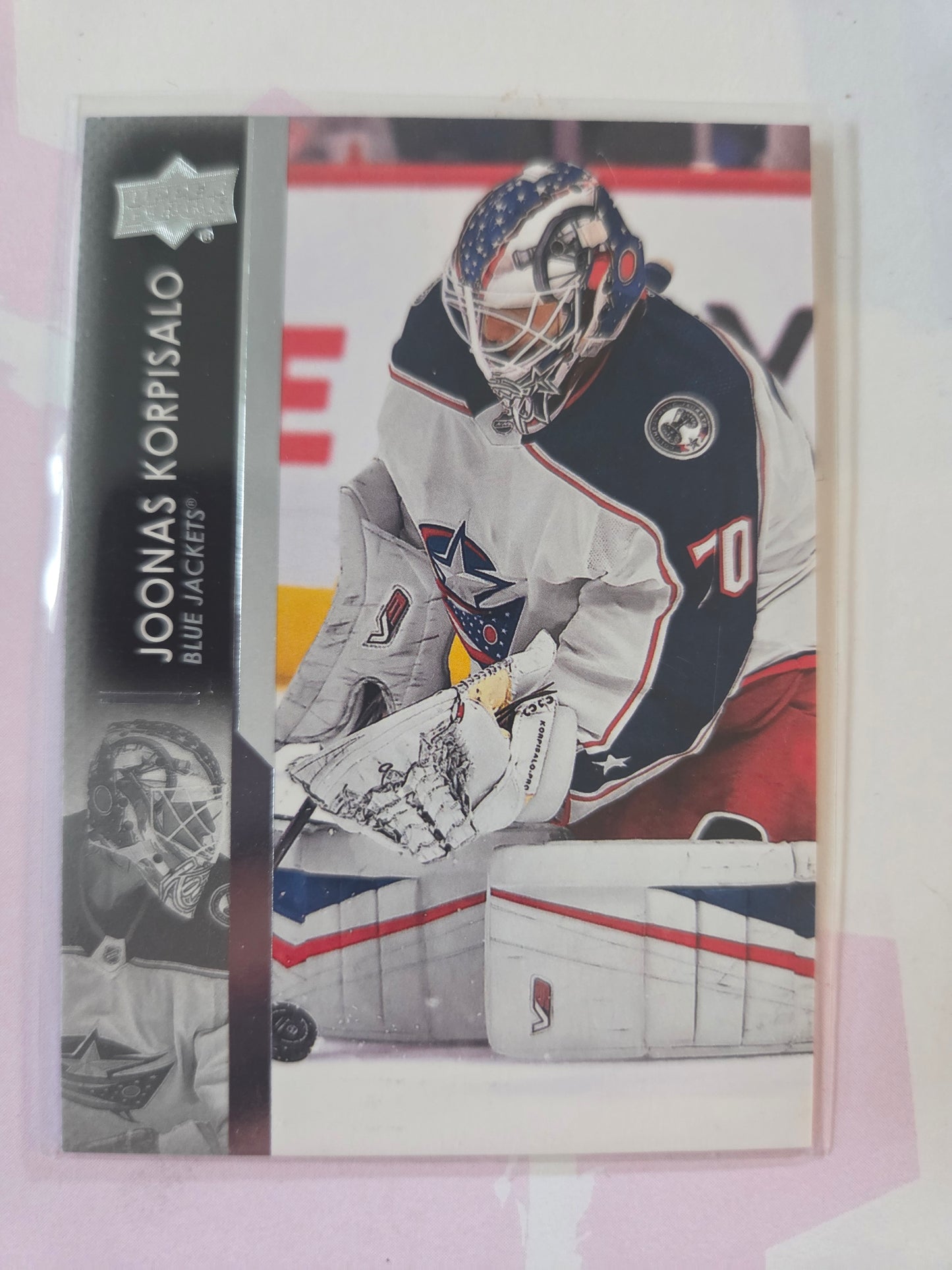 Joonas Korpisalo Upper Deck Series 2 #304 [Columbus Blue Jackets]