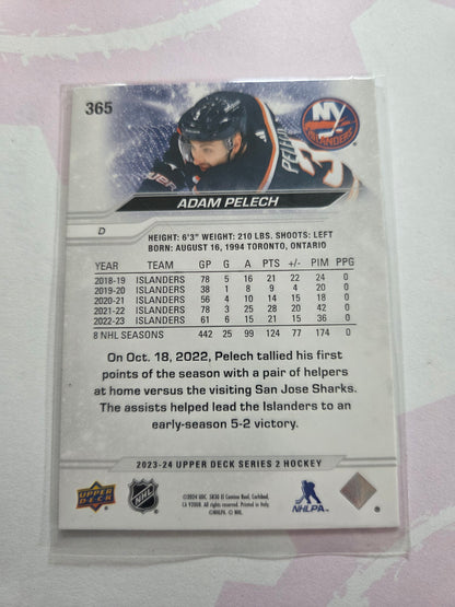 Adam Pelech Upper Deck Series 2 #365 [New York Islanders]