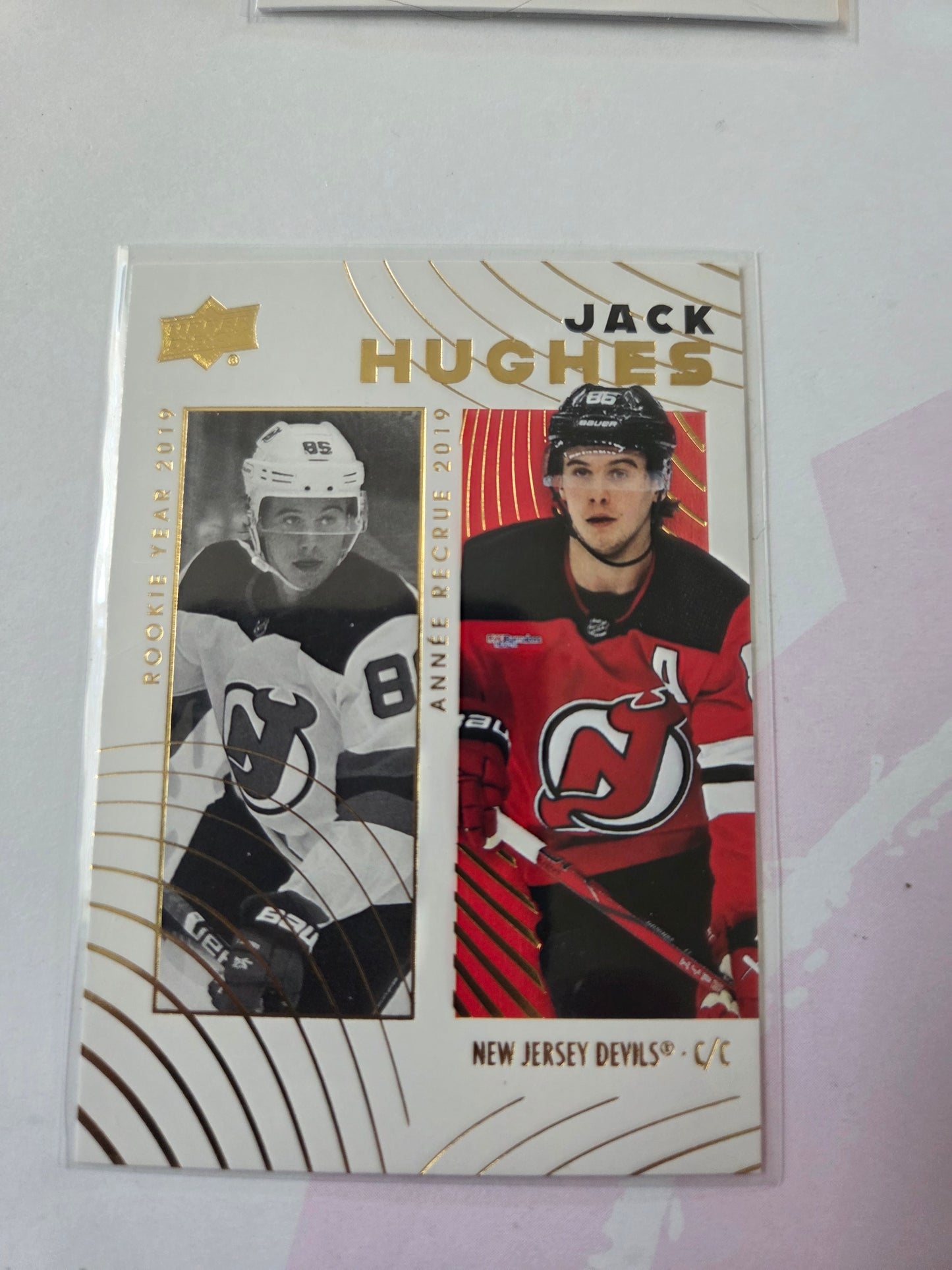 Jack Hughes Tim Hortons Upper Deck #59 [New Jersey Devils]