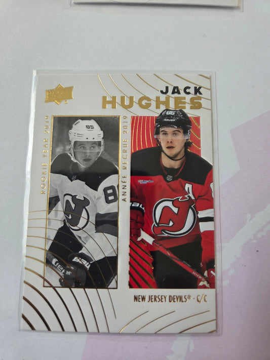 Jack Hughes Tim Hortons Upper Deck #59 [New Jersey Devils]