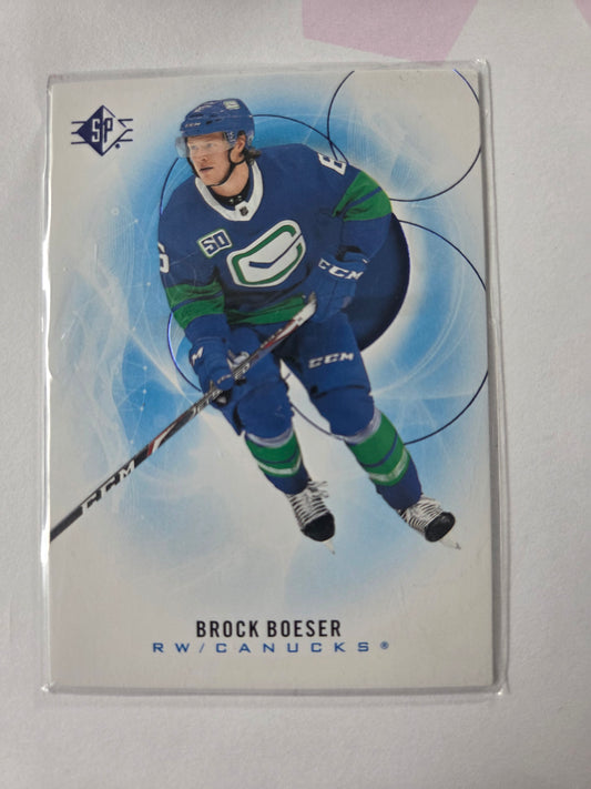 Brock Boeser Blue SP Hockey #16 [Vancouver Canucks]