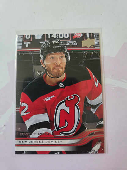 Brett Pesce Upper Deck Series 1 #105 [New Jersey Devils]