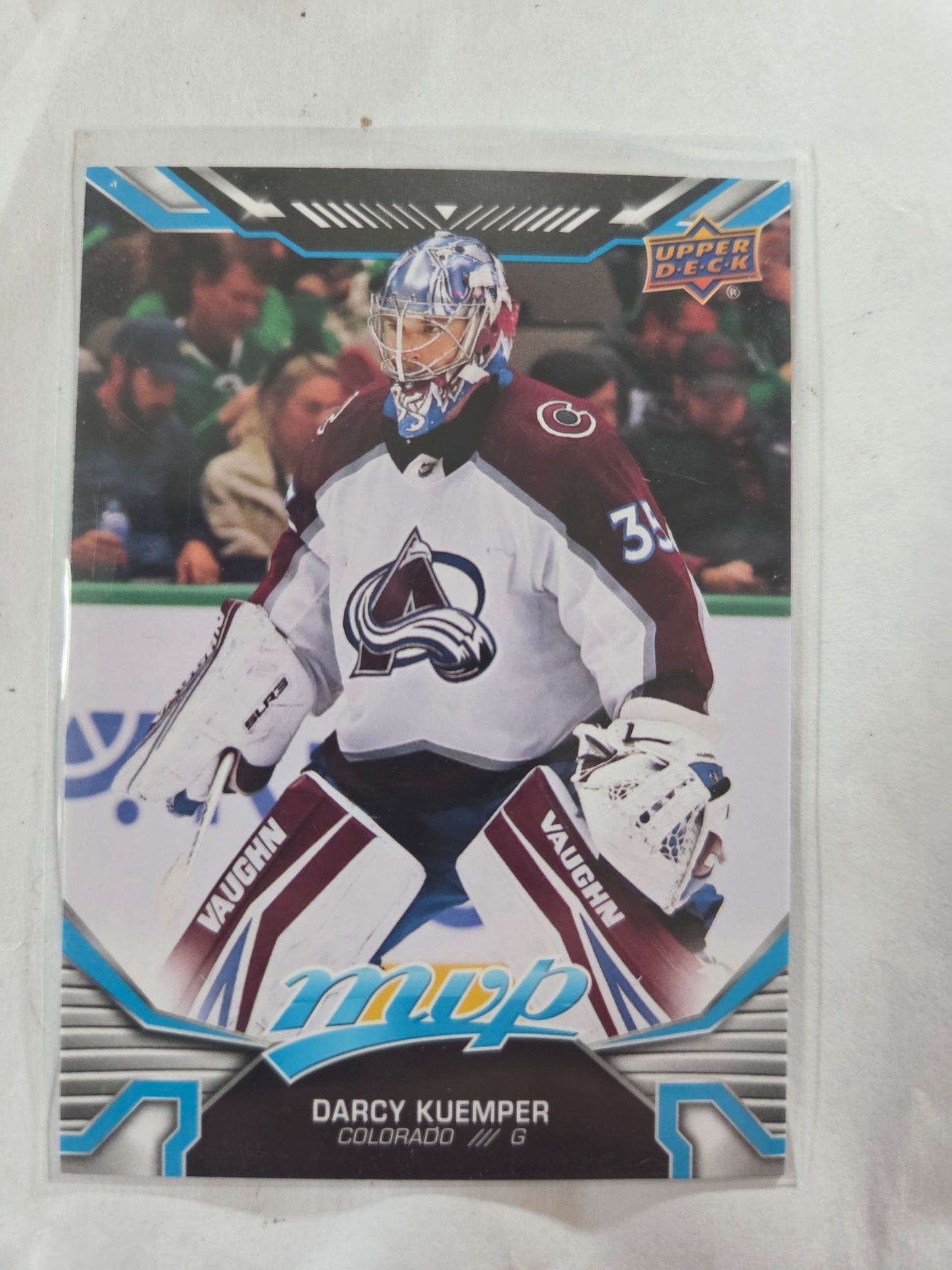 Darcy Kuemper Blue MVP Hockey #166 [Colorado Avalanche]
