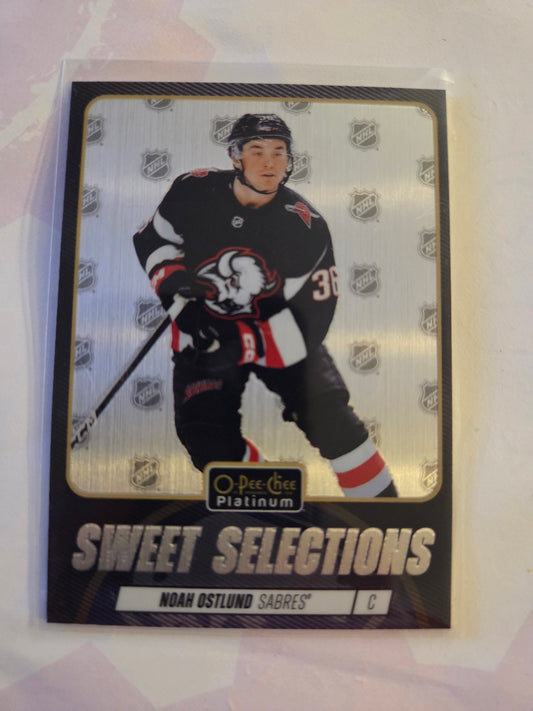 Noah Ostlund O-Pee-Chee Platinum Hockey Sweet Selections [Buffalo Sabres]