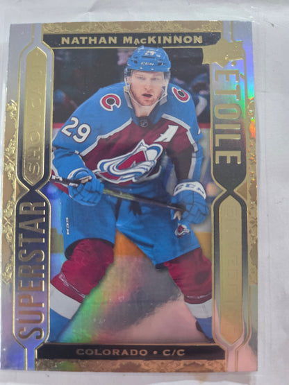 Nathan MacKinnon Upper Deck Superstar Showcase [Colorado Avalanche]
