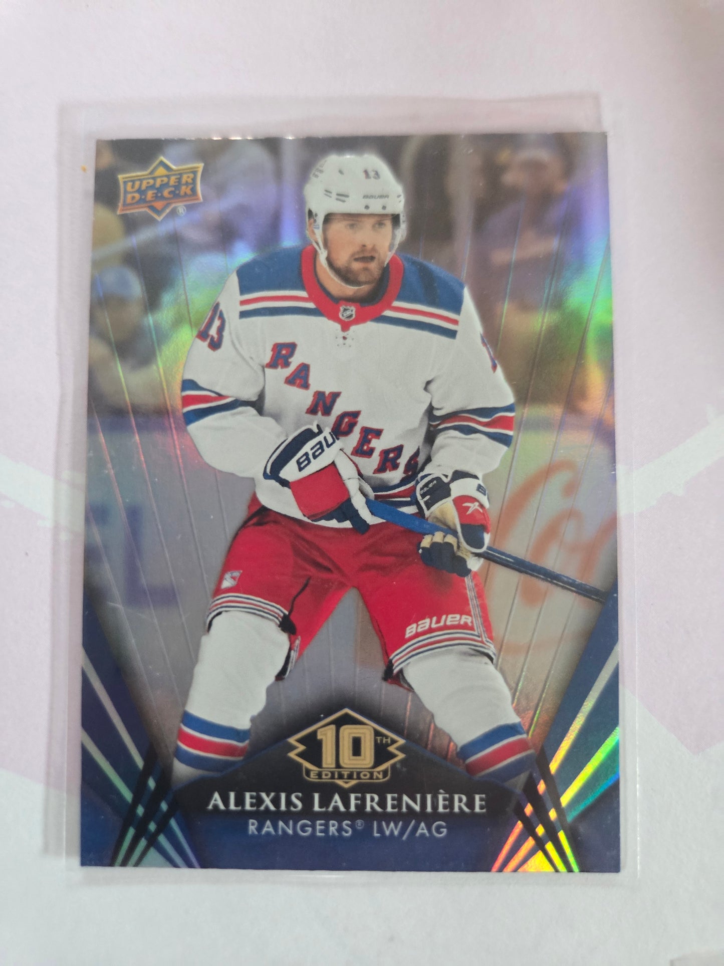 Alexis Lafrenière Upper Deck 10th Edition #25 [New York Rangers]