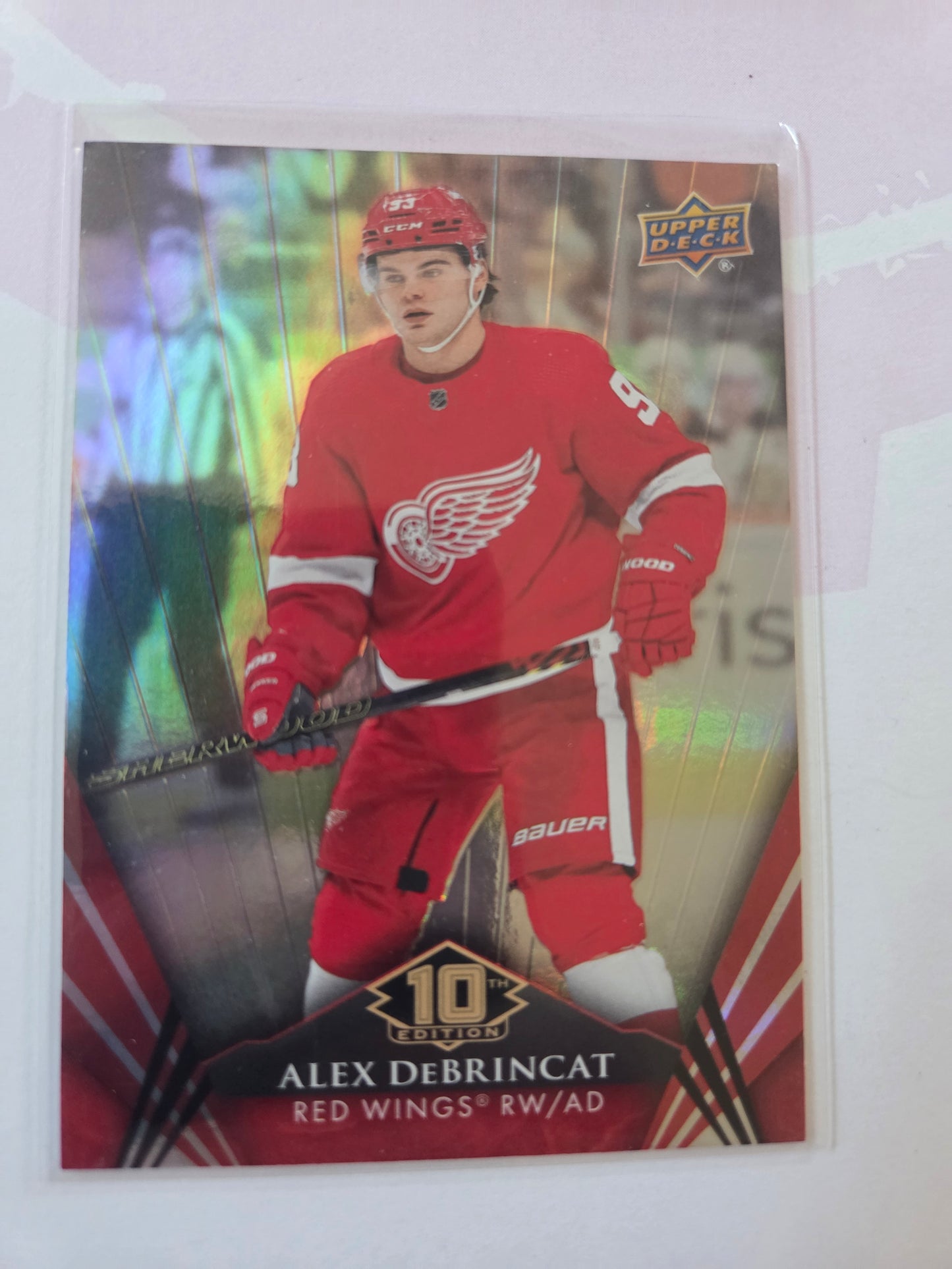 Alex DeBrincat Upper Deck 10th Edition #78 [Detroit Red Wings]