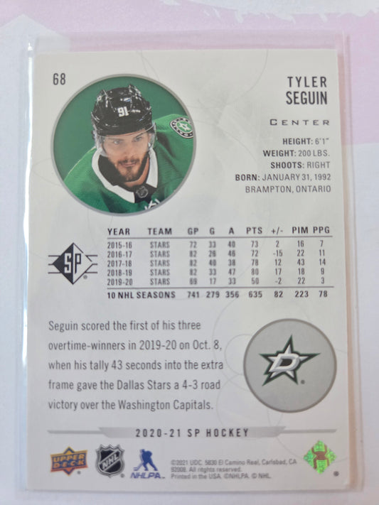 Tyler Seguin Upper Deck SP Hockey #68 [Dallas Stars]