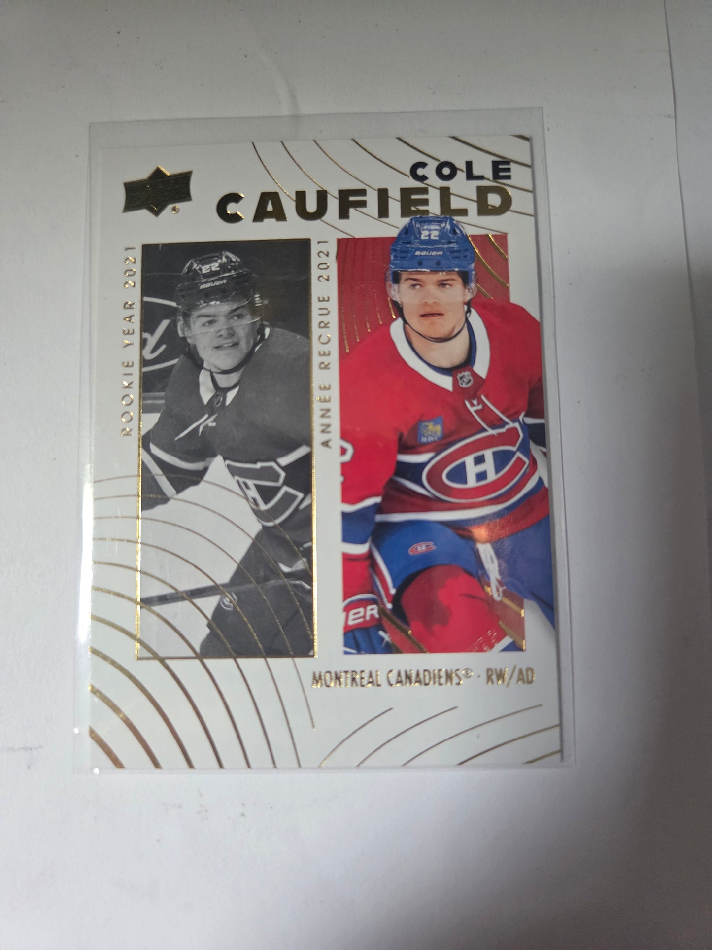 Cole Caufield Tim Hortons Upper Deck #18 [Montreal Canadians]