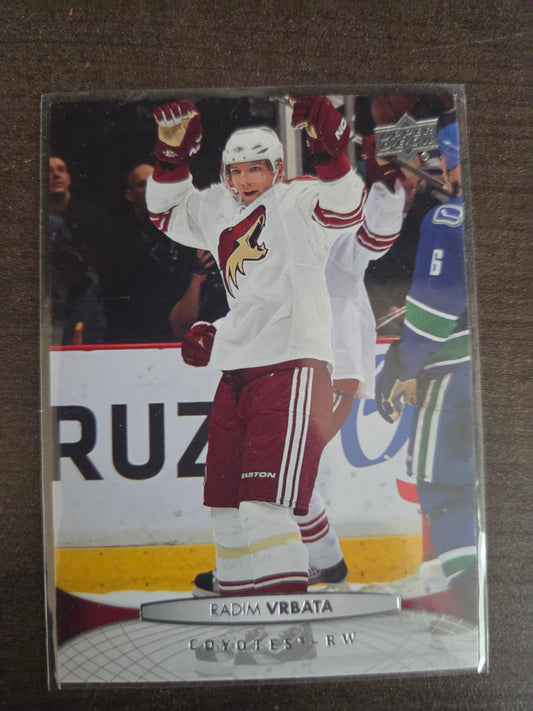 Radim Vrbata Upper Deck Series One #58 [Arizona Phoenix Coyotes]