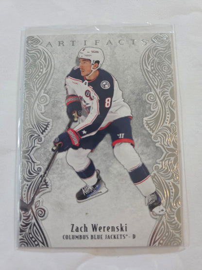 Zach Werenski Upper Deck Artifacts Hockey #5 [Columbus Blue Jackets]