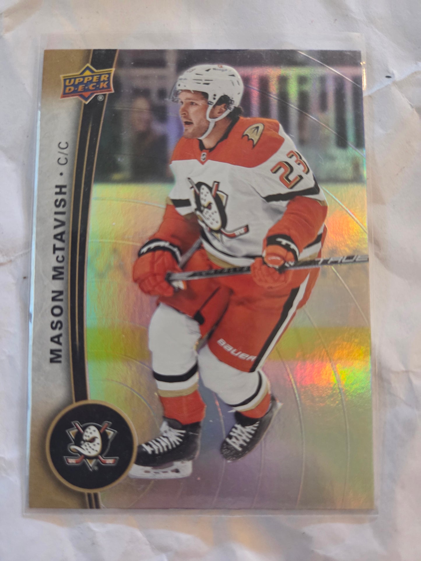 Mason McTavish Tim Hortons Upper Deck #70 [Anaheim Ducks]