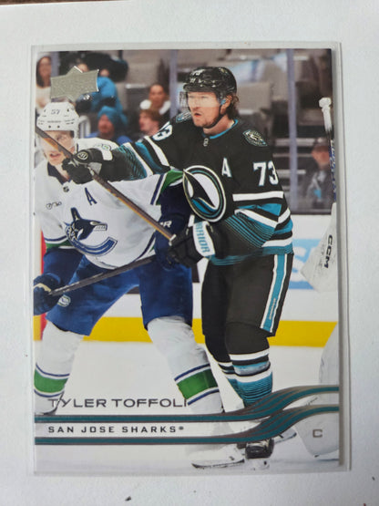 Tyler Toffoli Upper Deck Series 1 #140 [San Jose Sharks]