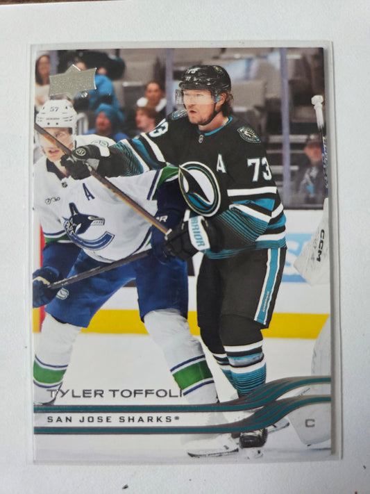 Tyler Toffoli Upper Deck Series 1 #140 [San Jose Sharks]