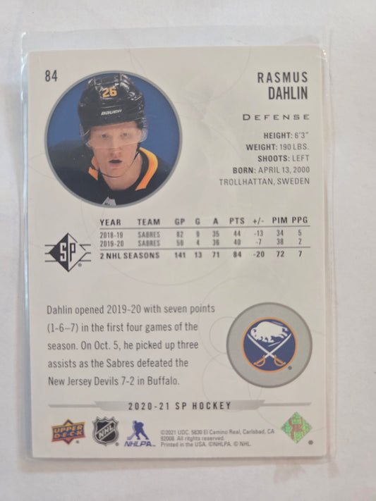 Rasmus Dahlin SP Hockey #84 [Buffalo Sabres]