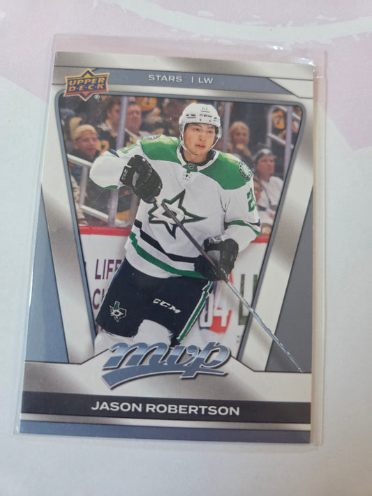 Jason Robertson Upper Deck MVP Hockey #177 [Dallas Stars]