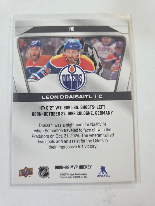 Leon Draisaitl Upper Deck MVP Hockey #146 [Edmonton Oilers]
