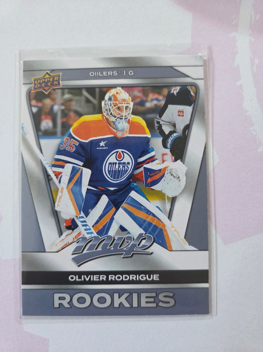 Olivier Rodrigue Upper Deck MVP Hockey Rookies #247 [Edmonton Oilers]
