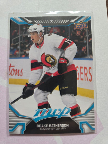 Drake Batherson Upper Deck Blue MVP Hockey #129 [Ottawa Senators]