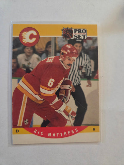 Ric Nattress NHL Pro Set #426 [Calgary Flames]