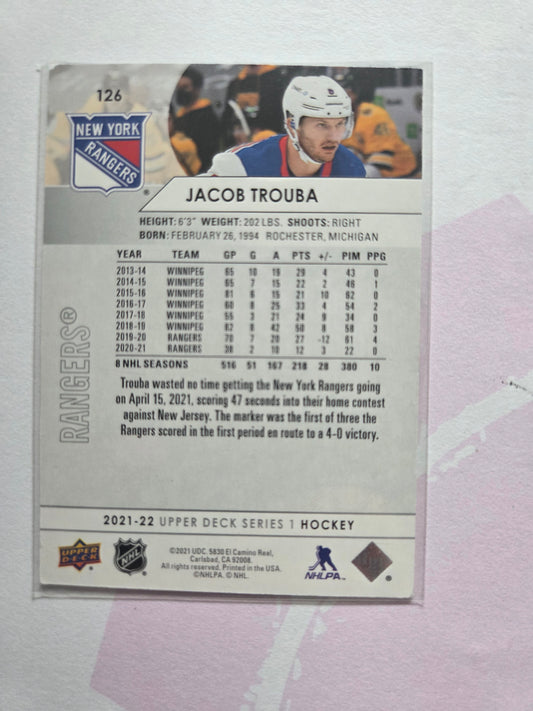 Jacob Trouba Upper Deck Series 1 #126 [New York Rangers]