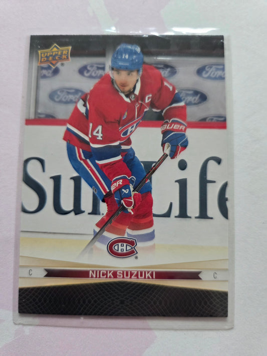 Nick Suzuki/Juraj Slafkovsky Upper Deck Tim Hortons #26 [Montreal Canadians]