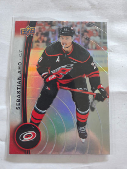 Sebastian Aho Tim Hortons Upper Deck #120 [Carolina Hurricanes]
