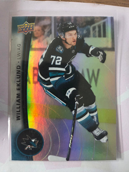 William Eklund Upper Deck Tim Hortons #27 [San Jose Sharks]