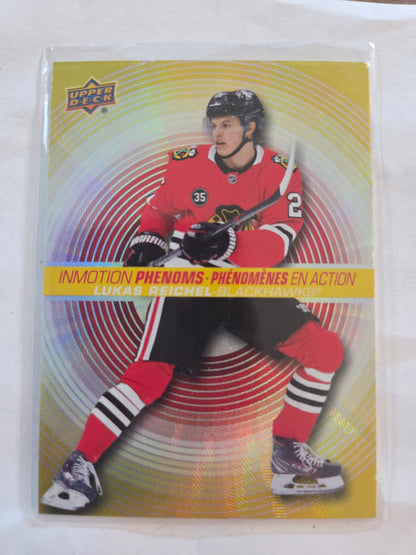 Lukas Reichel Upper Deck Inmotion Phenoms [Chicago Blackhawks]