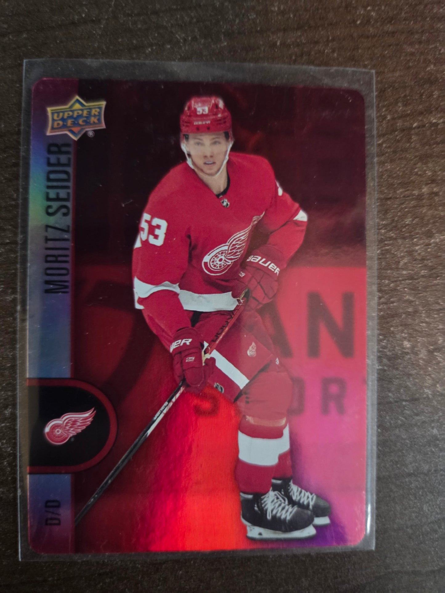Moritz Seider Tim Hortons Upper Deck [Detroit Red Wings]