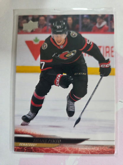 Shane Pinto Upper Deck Series 2 Hockey #370 [Ottawa Senators]