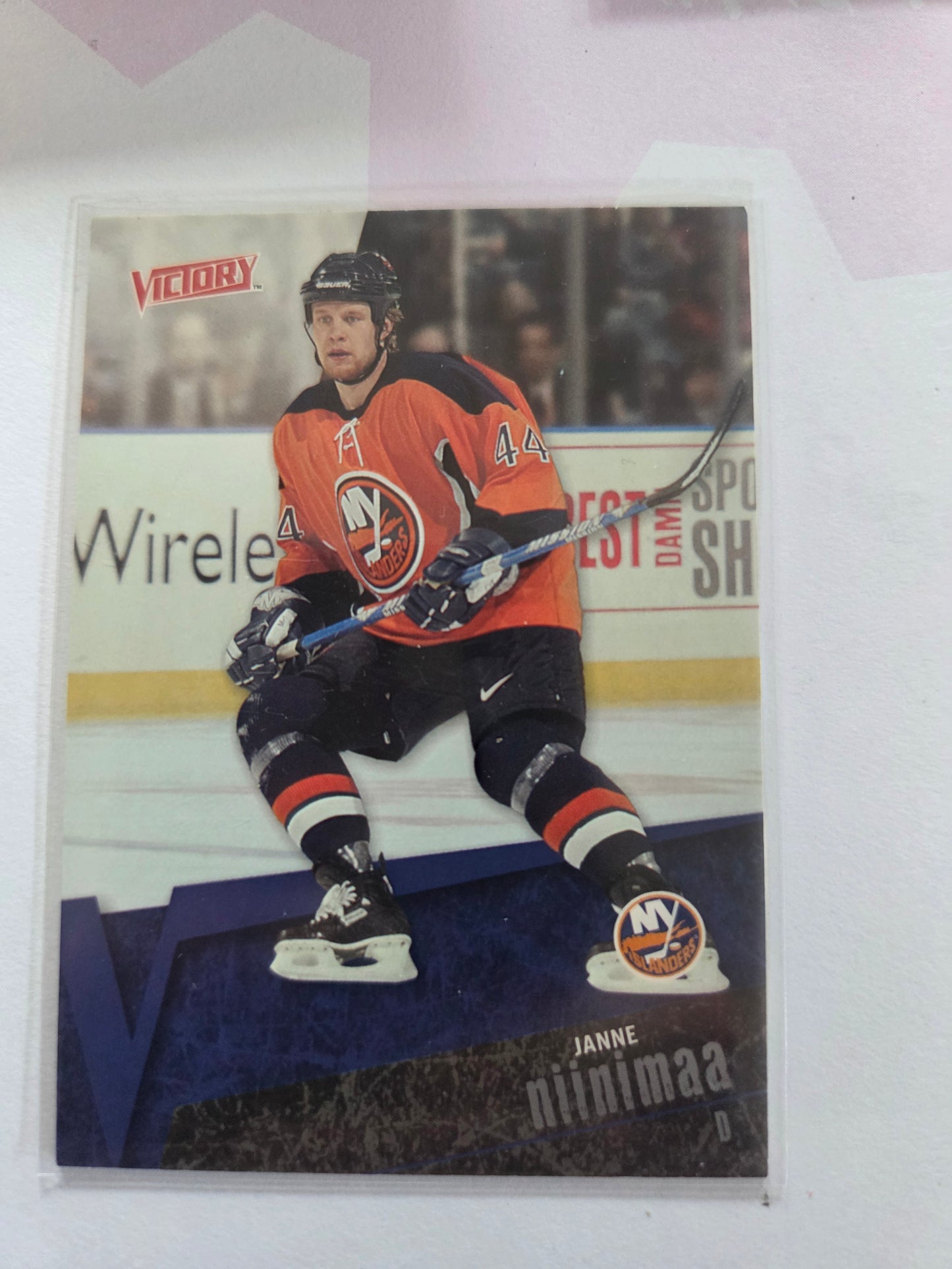 Janne Niinimaa Upper Deck Victory #118 [New York Islanders]