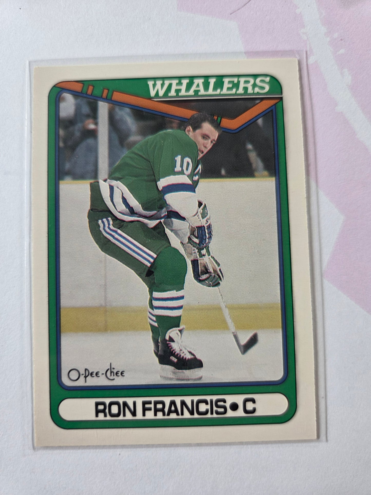 Ron Francis O-Pee-Chee Hockey #311 [Hartford Whalers]
