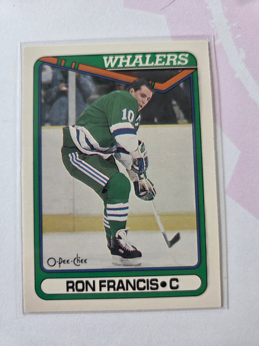 Ron Francis O-Pee-Chee Hockey #311 [Hartford Whalers]