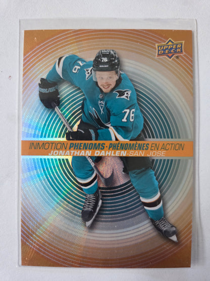 Jonathan Dahlen Upper Deck Inmotion Phenoms [San Jose Sharks]