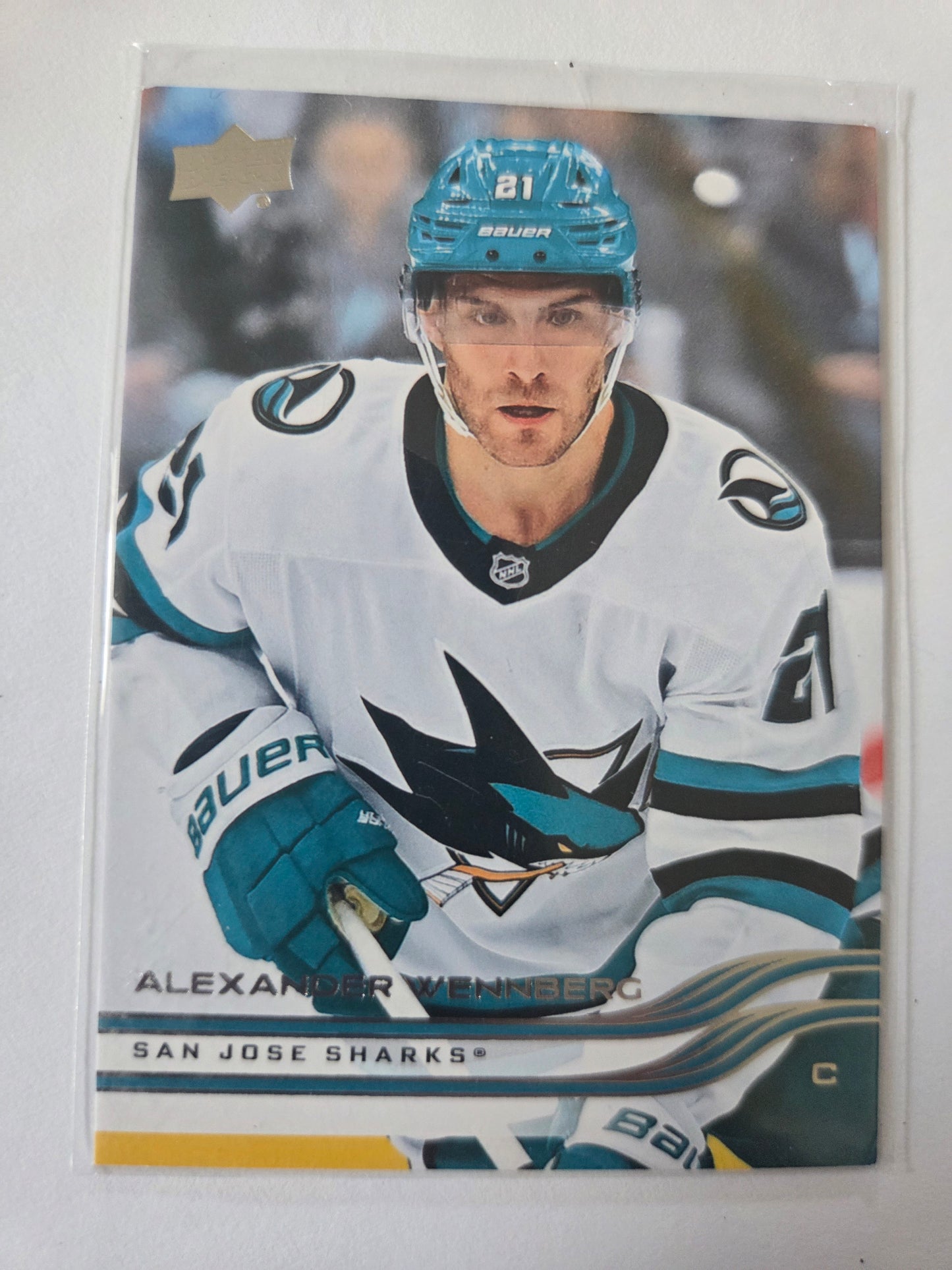 Alexander Wennberg Upper Deck Series 1 #141 [San Jose Sharks]