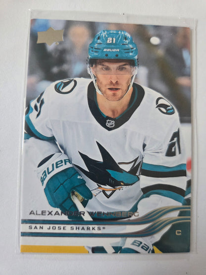 Alexander Wennberg Upper Deck Series 1 #141 [San Jose Sharks]