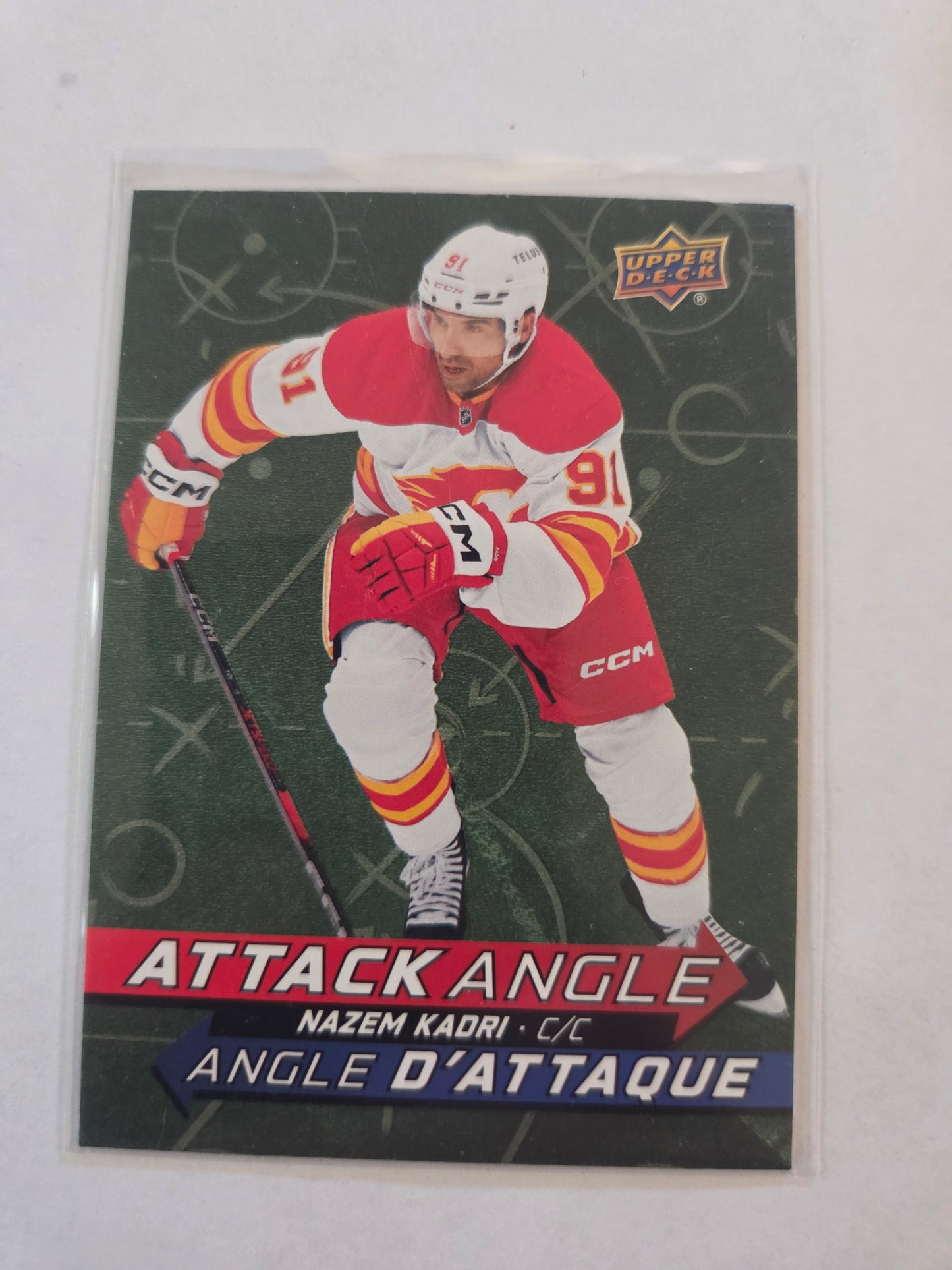 Nazem Kadri Upper Deck Attack Angle [Calgary Flames]