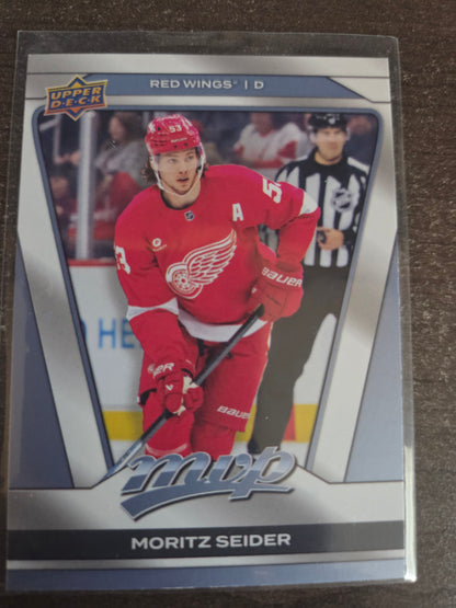 Moritz Seider Upper Deck MVP Hockey #165 [Detroit Red Wings]