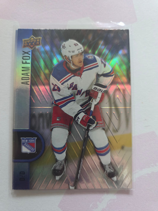 Adam Fox Tim Hortons Upper Deck #23 [New York Rangers]