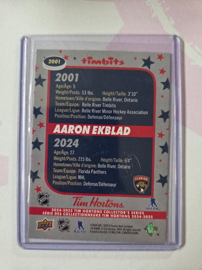 Aaron Ekblad Upper Deck Tim Hortons Timbits [Florida Panthers]