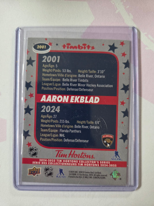 Aaron Ekblad Upper Deck Tim Hortons Timbits [Florida Panthers]
