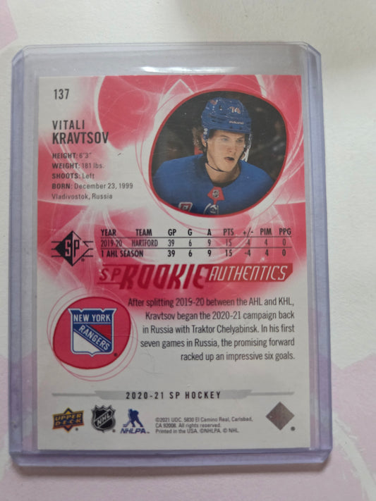 Vitali Kravtsov Red SP Hockey 138/799 #137 [New York Rangers]