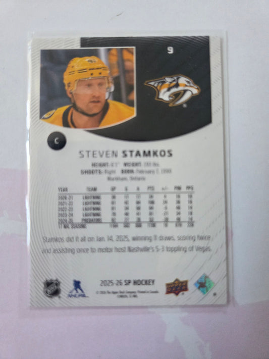 Steven Stamkos SP Hockey #9 [Nashville Predators]