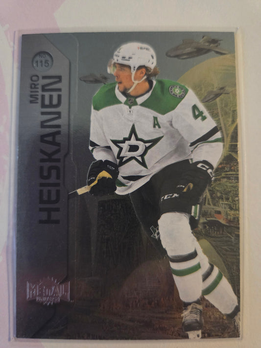 Miro Heiskanen Skynox Metal Universe Hockey #115 [Dallas Stars]