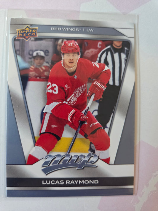 Lucas Raymond Upper Deck MVP Hockey #123 [Detroit Red Wings]