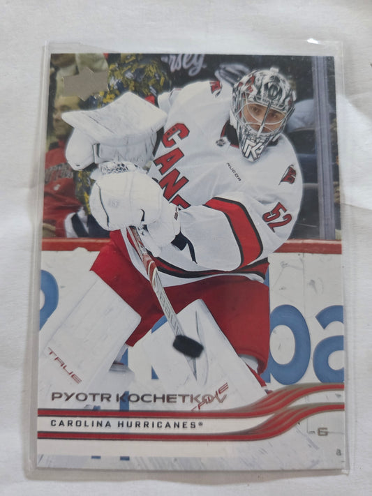 Pyotr Kochetkov Upper Deck Series 1 #31 [Carolina Hurricanes]