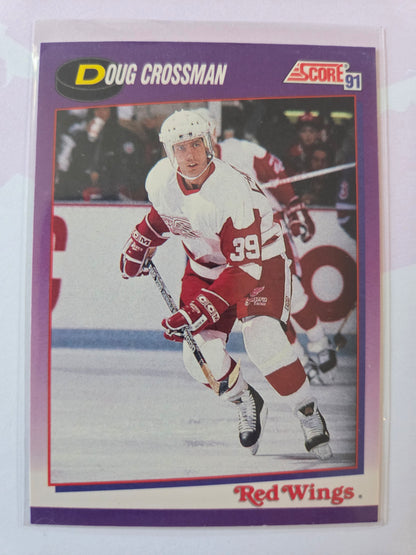Doug Crossman NHL Score 1991 #38 [Detroit Red Wings]