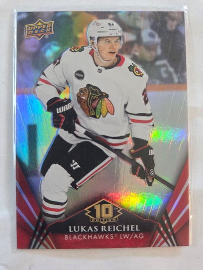 Lukas Reichel Upper Deck 10th Edition #109 [Chicago Blackhawks]